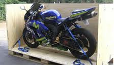 motorcycle crate moving
