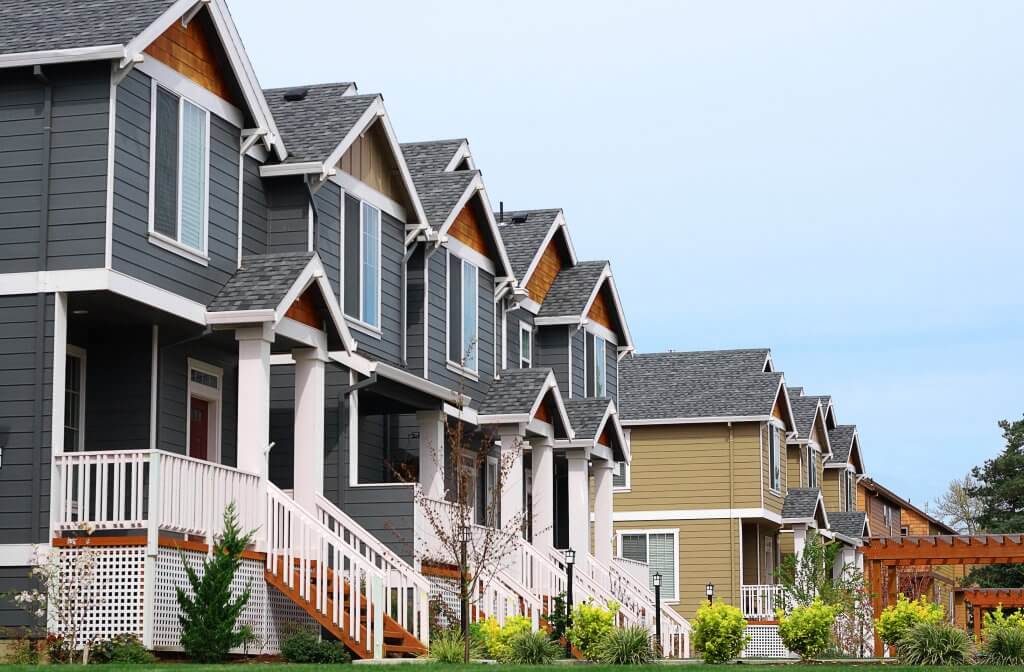 Townhouse residents happy and comfortable